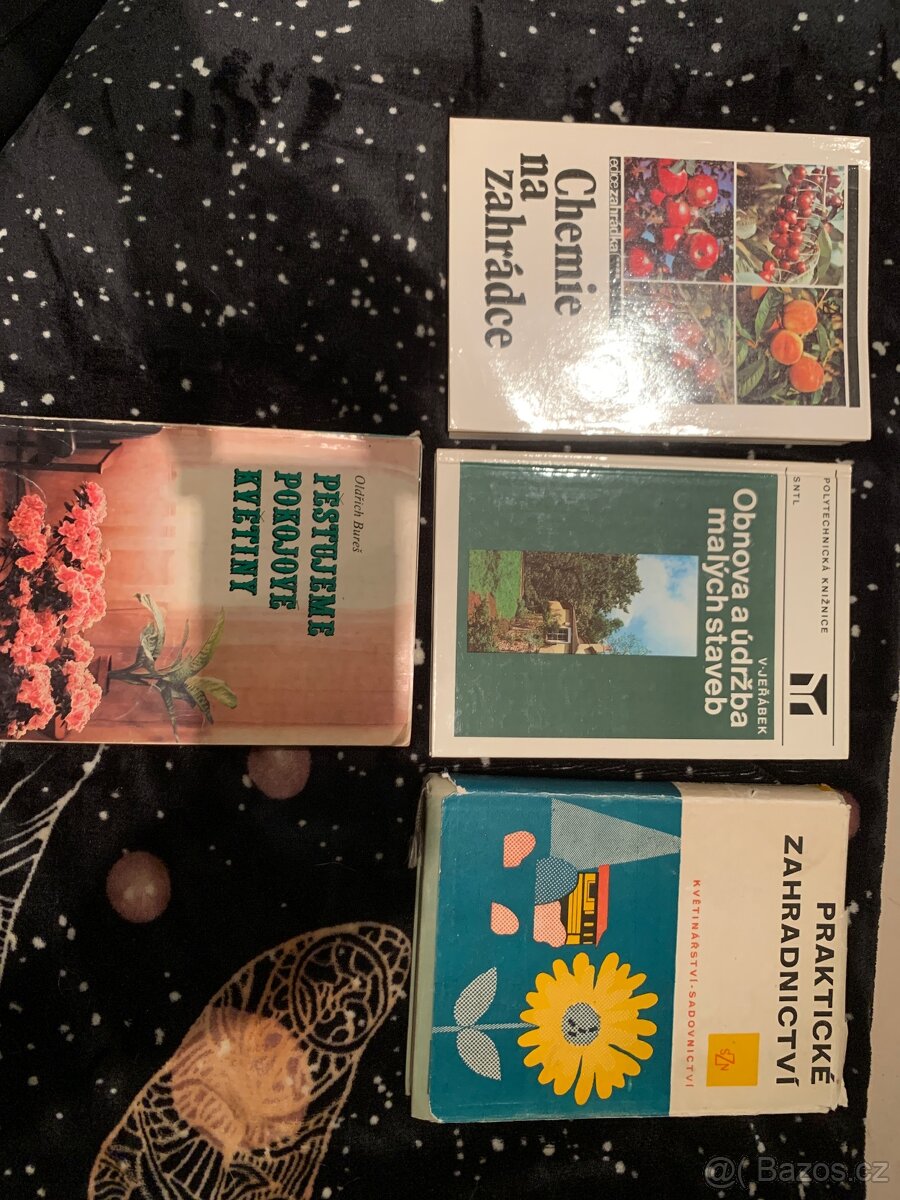 Mix zahradnických knih