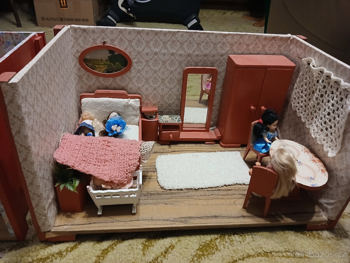 Retro domeček pro panenky