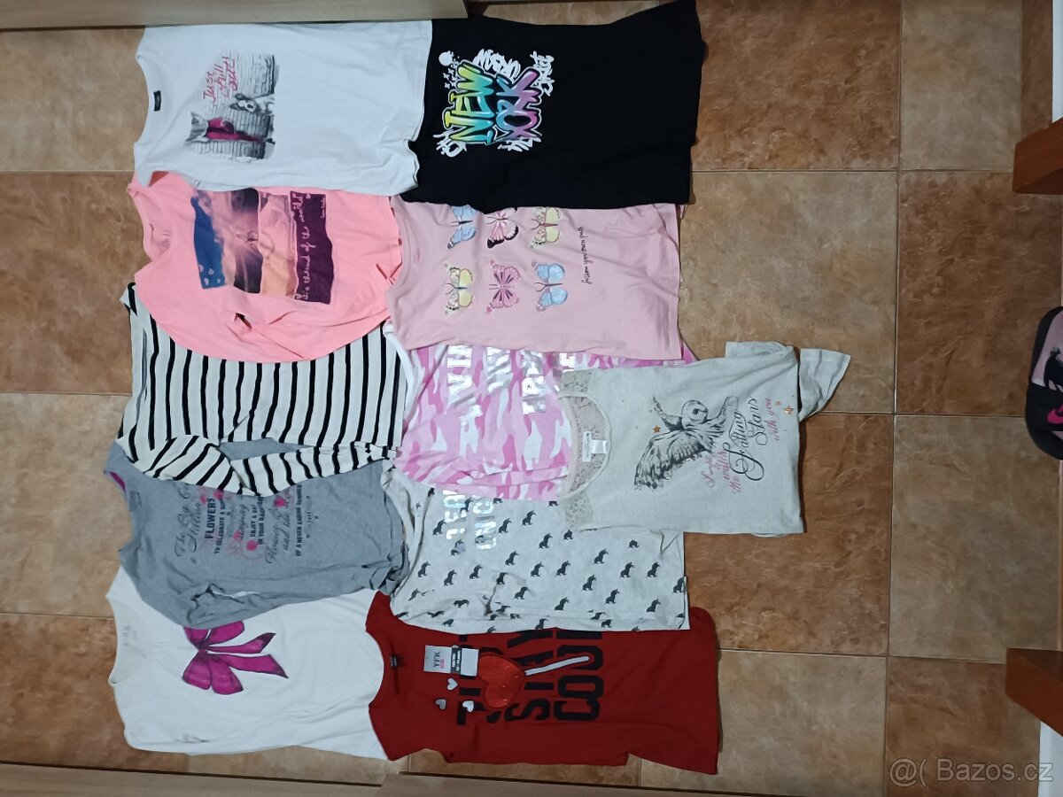 Set triček holka vel.158-164 (13ks)