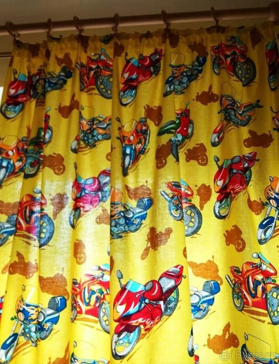 Závěsy do dětského pokoje, 2 ks