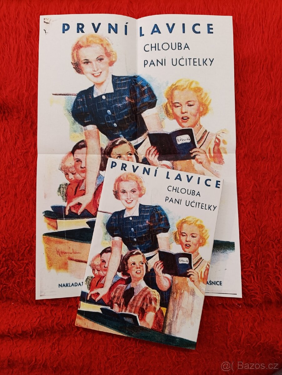 PRVNÍ LAVICE CHLOUBA PANÍ UČITELKY