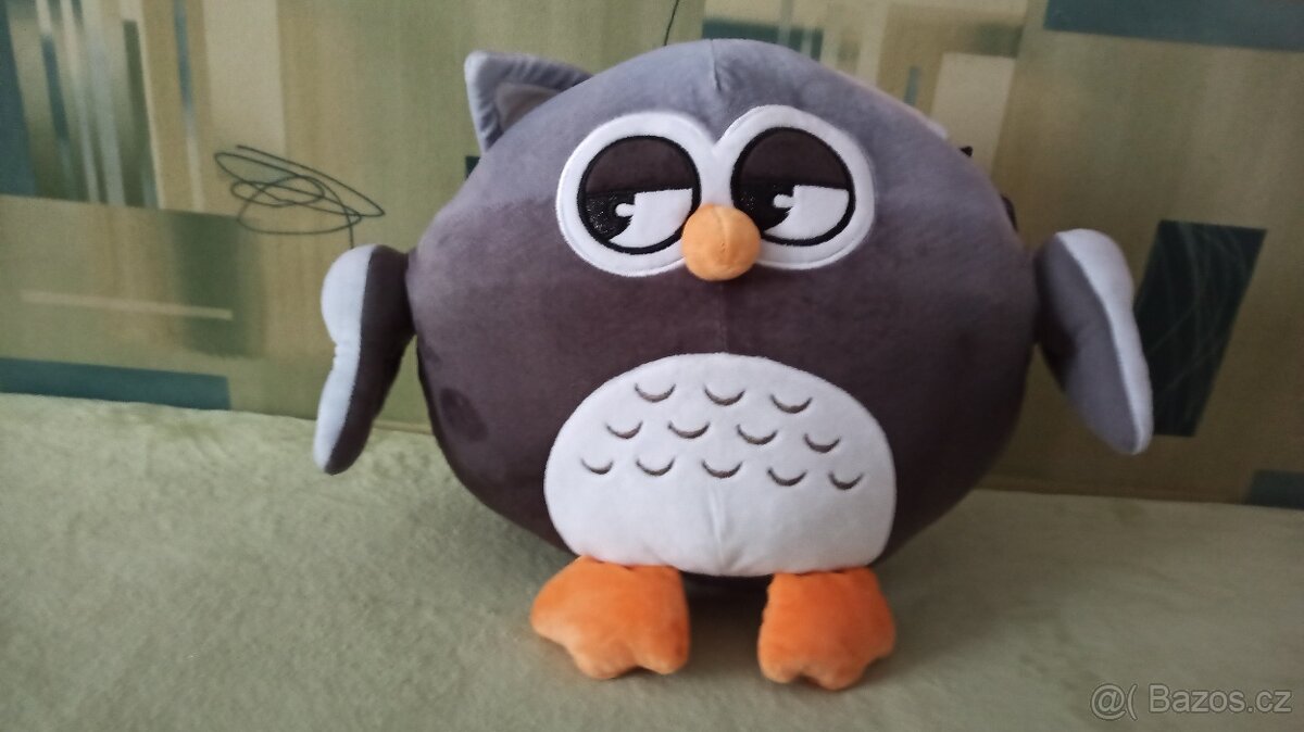 Plyšová sovička s přikrývkou