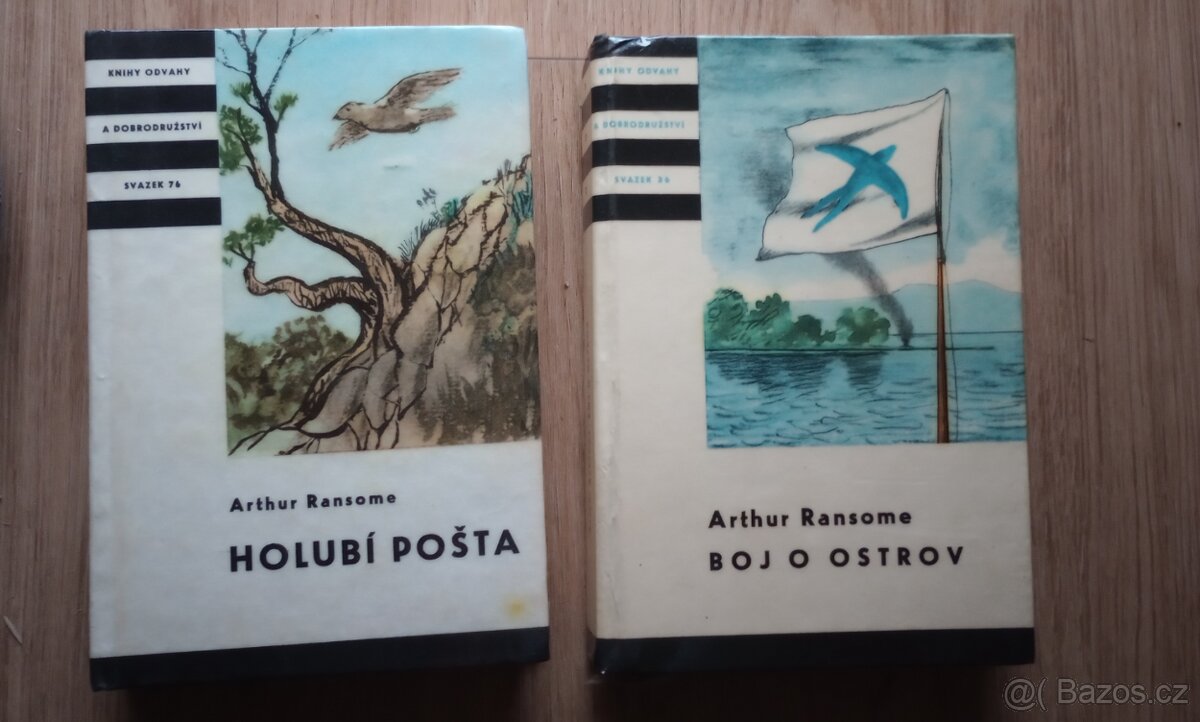 2x A.Ransome: Boj o ostrov a Holubi pošta