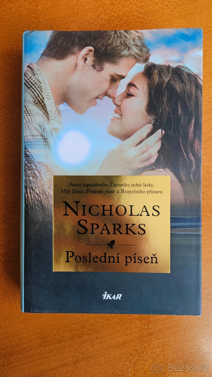 Kniha Poslední píseň (Nicholas Sparks)
