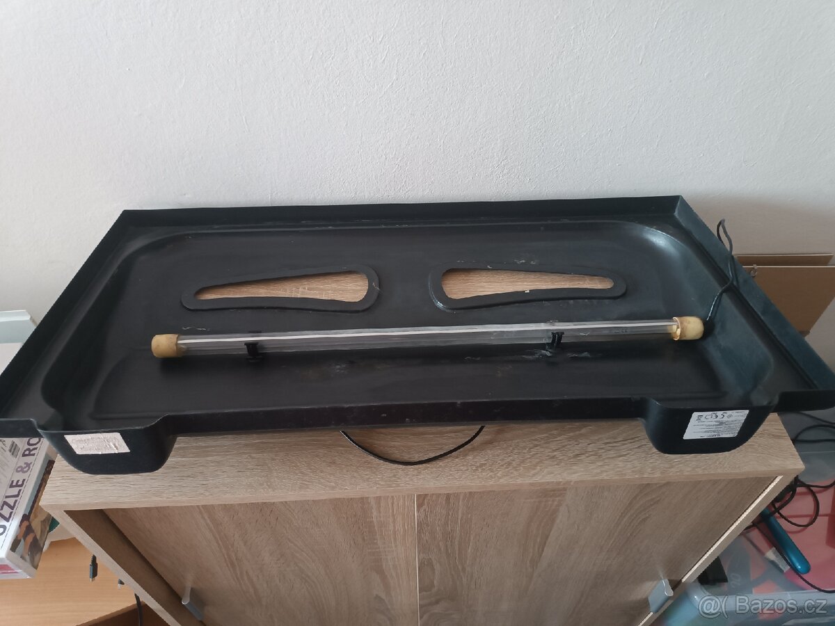 Akvarijní kryt se světlem 80x40cm