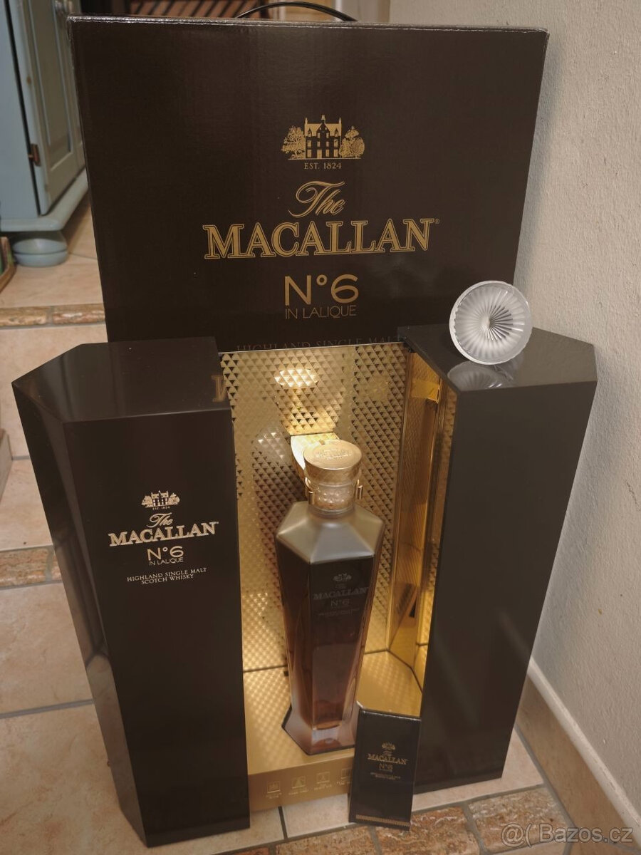 The Macallan No. 6 in Lalique Decanter 43% 0,7l