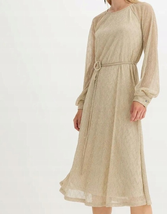 Elegantní společenské midi šaty 40/44