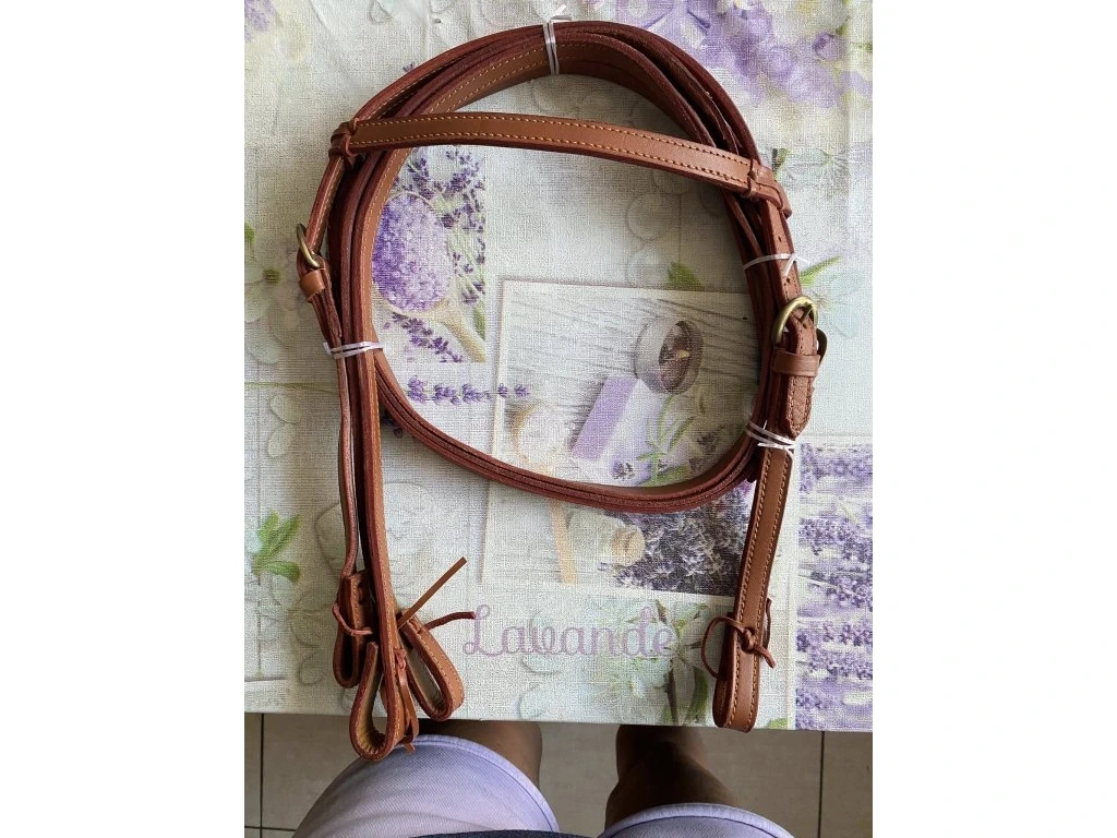 Pony western uzda+dvojdielne oťaže