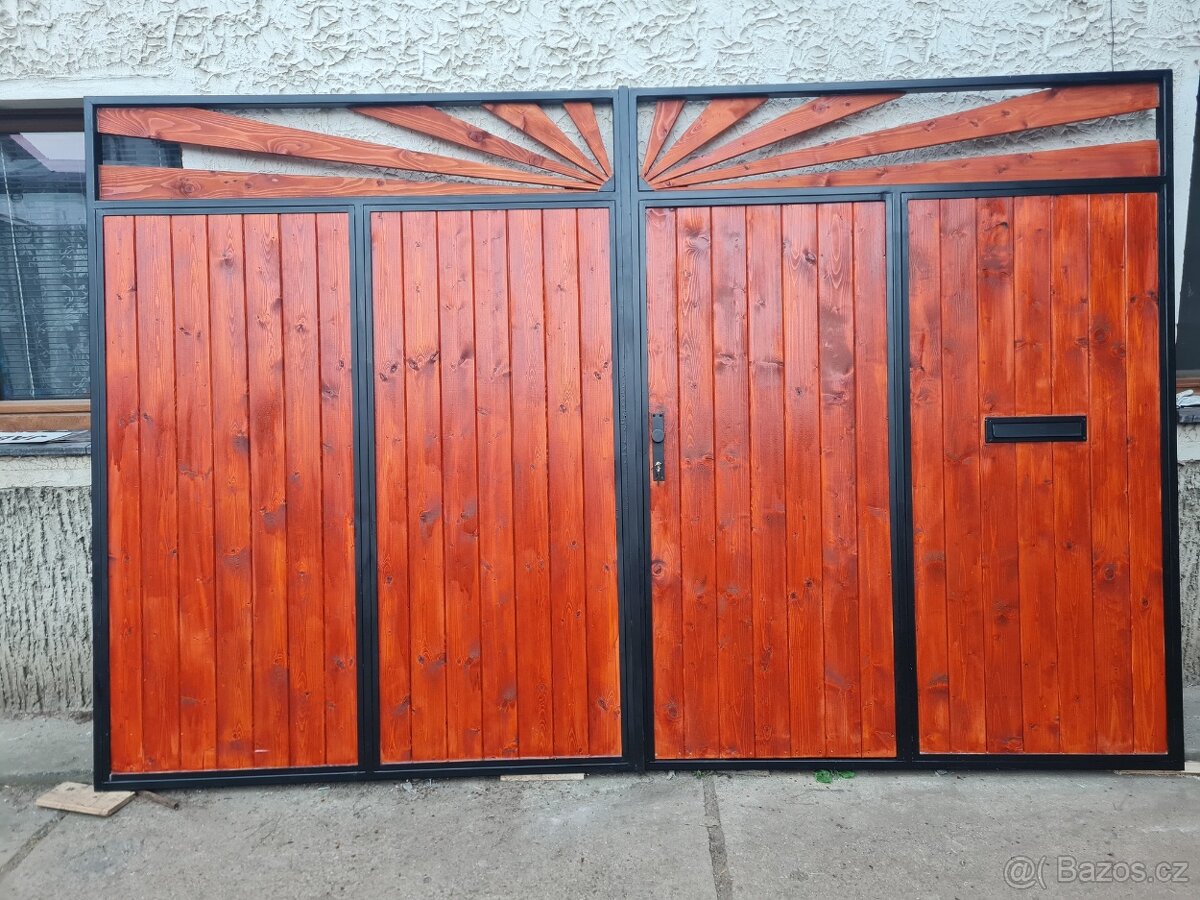 garážová , vjezdová , stodolová vrata brány a ploty ČR