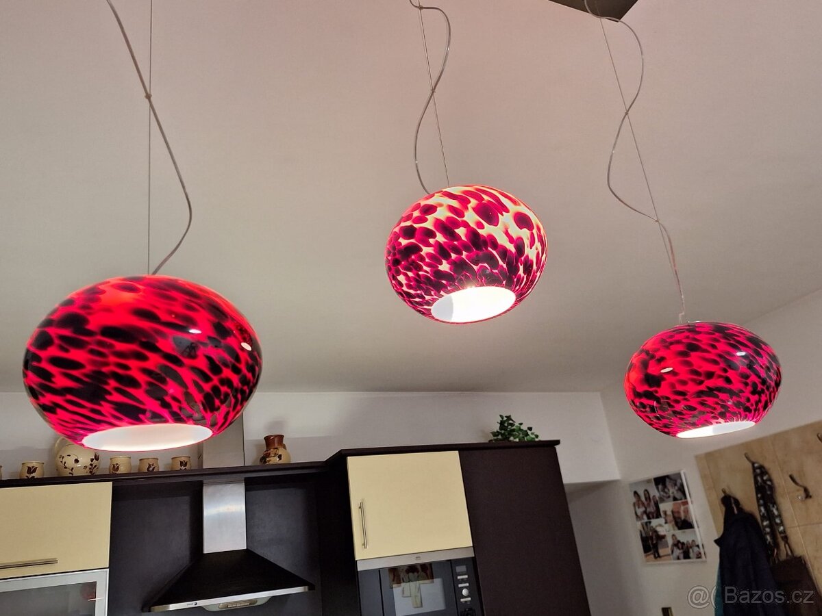 Prodám závěsné 3-dílné svítidlo