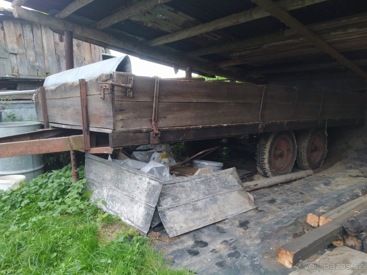 Prodám dvounápravový vůz