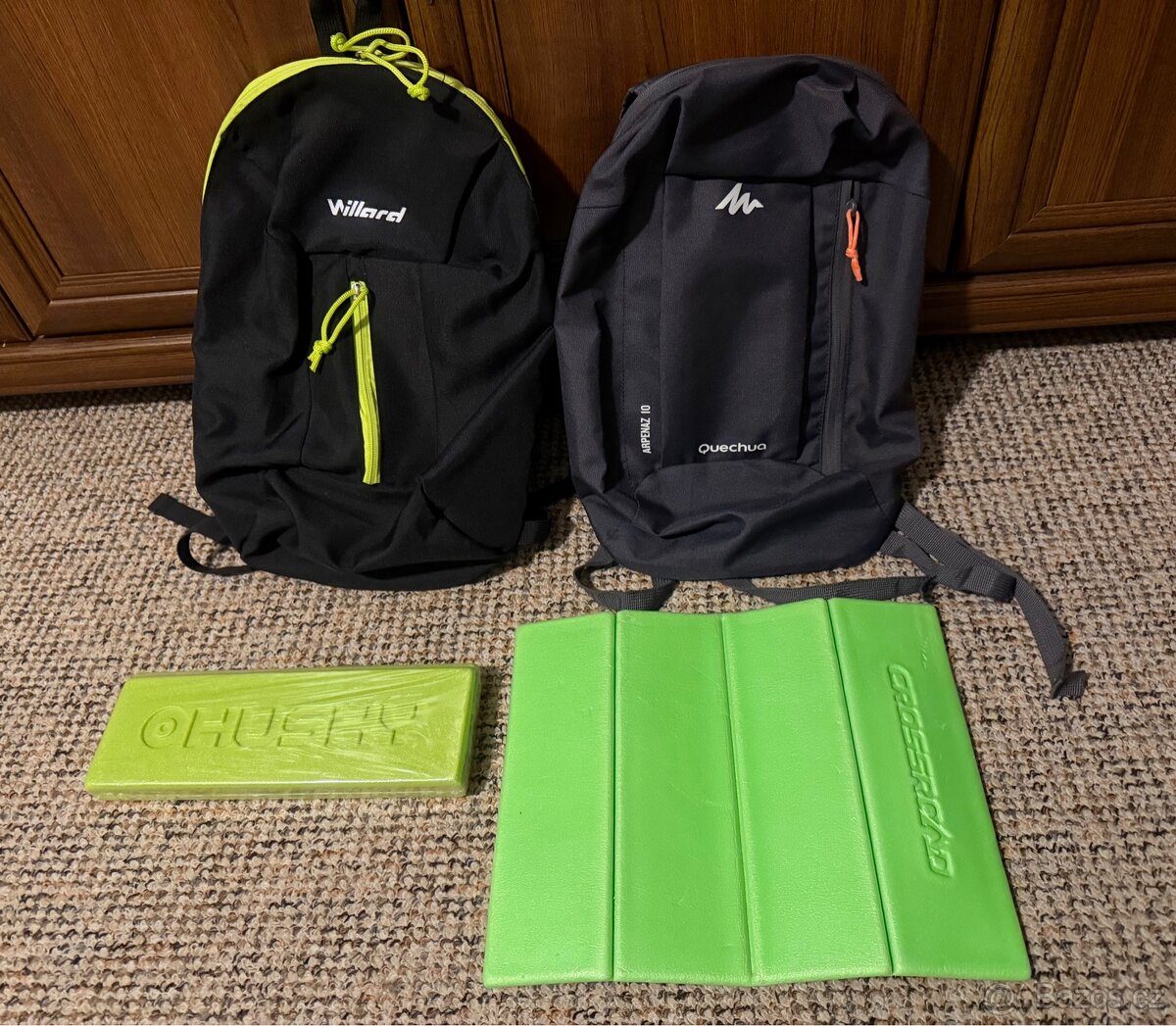 Sada - 2x batoh a 2x podsedák