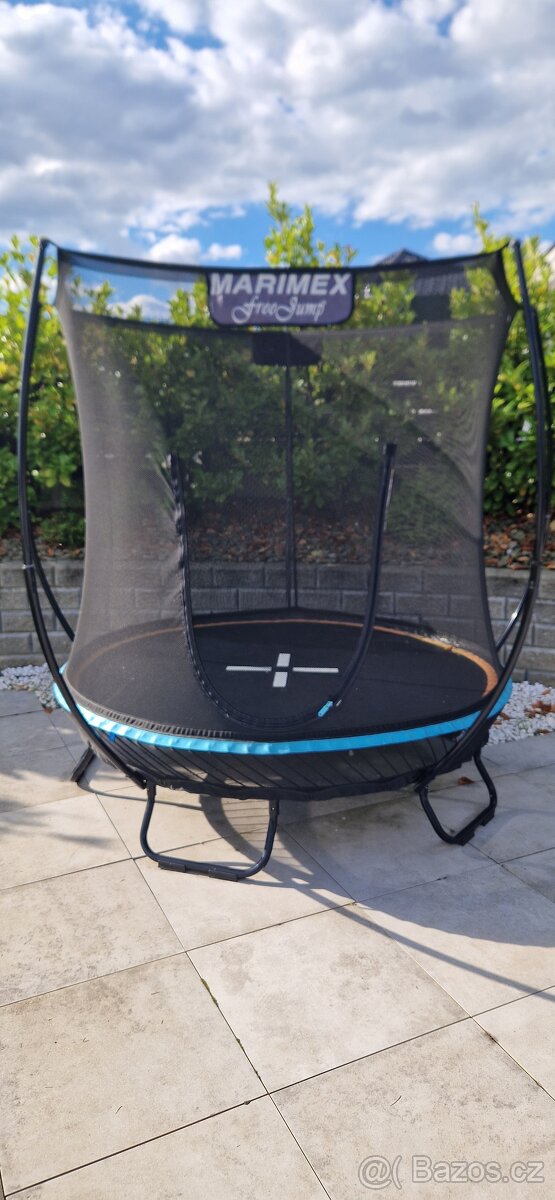 Trampolina Marimex freejump bez pruzin 184/244