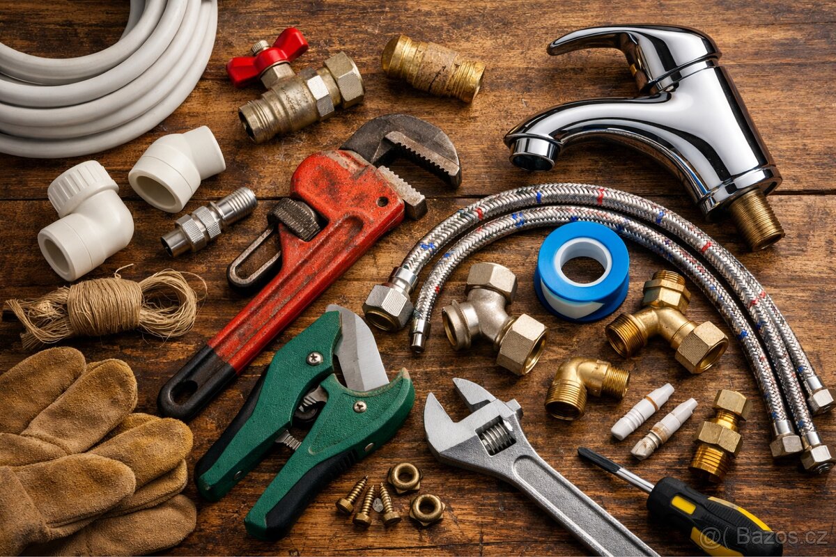 Řemeslné práce – instalatérská a zednická výpomoc