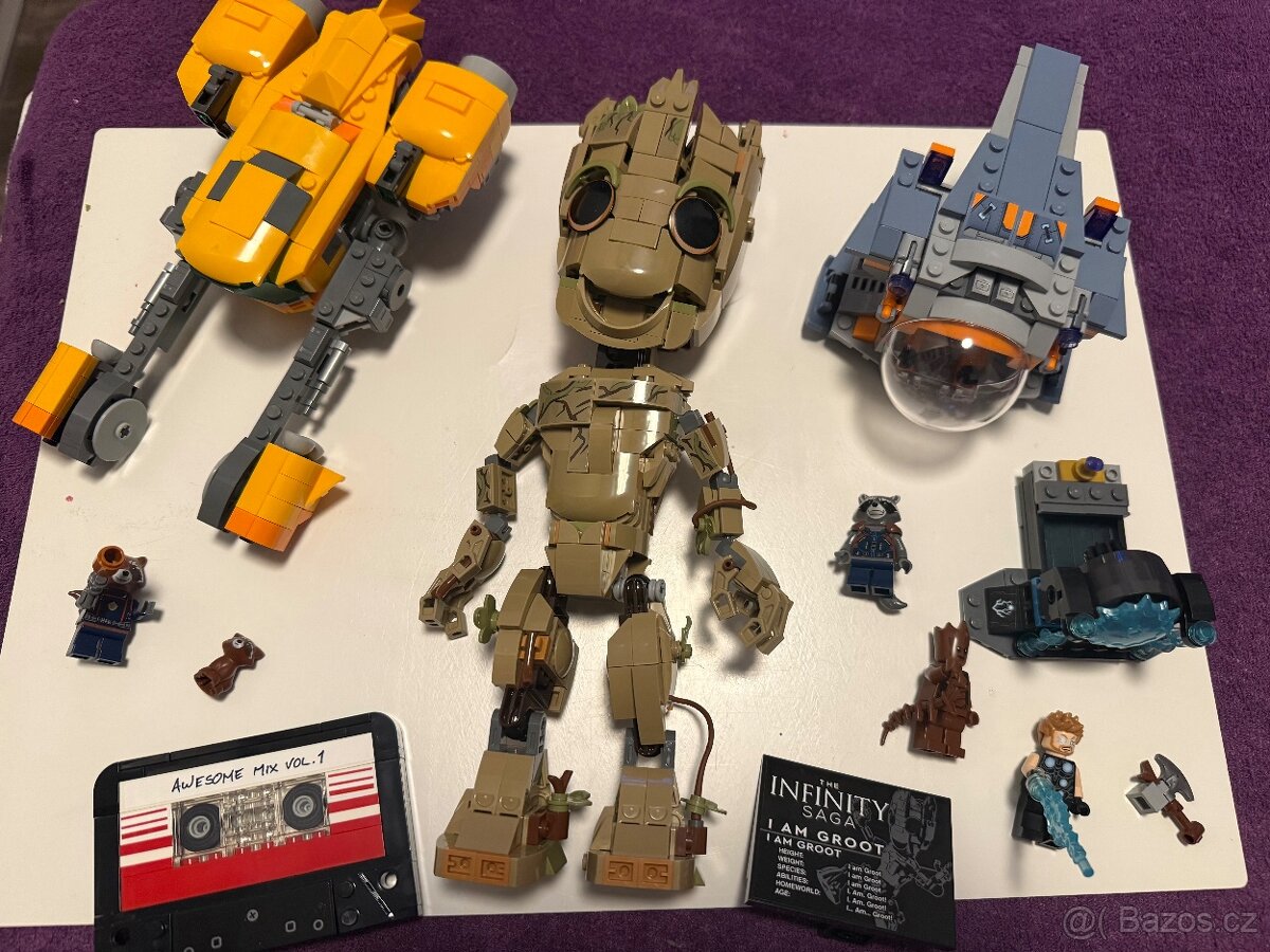 Lego Marvel 76254,76217 a 76102