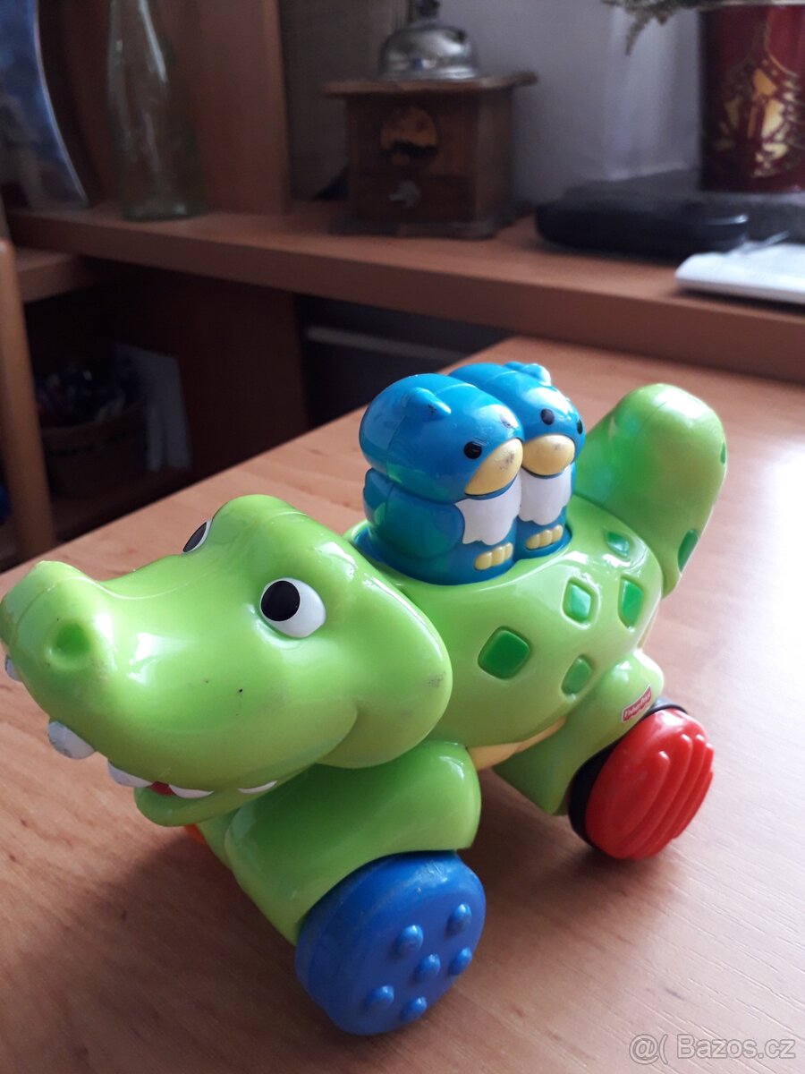 Jezdící krokodýl Fisher Price