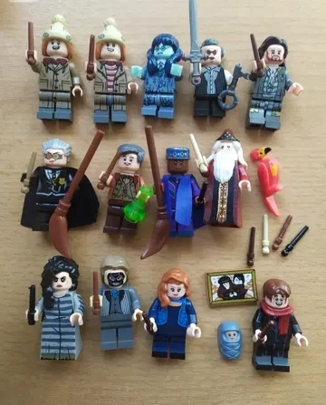 Harry potter figurky ke stavebnici lego
