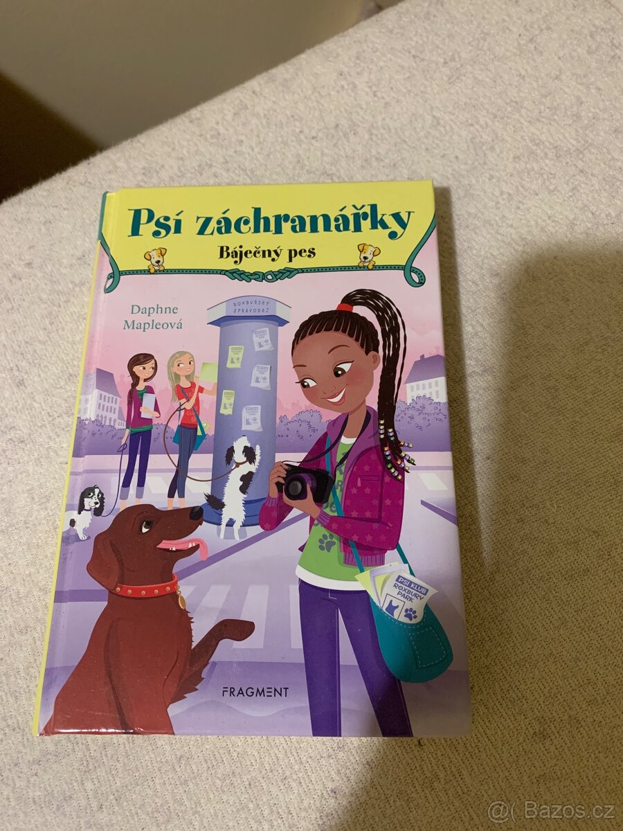 NOVá kniha Psí záchranářky-Báječný pes