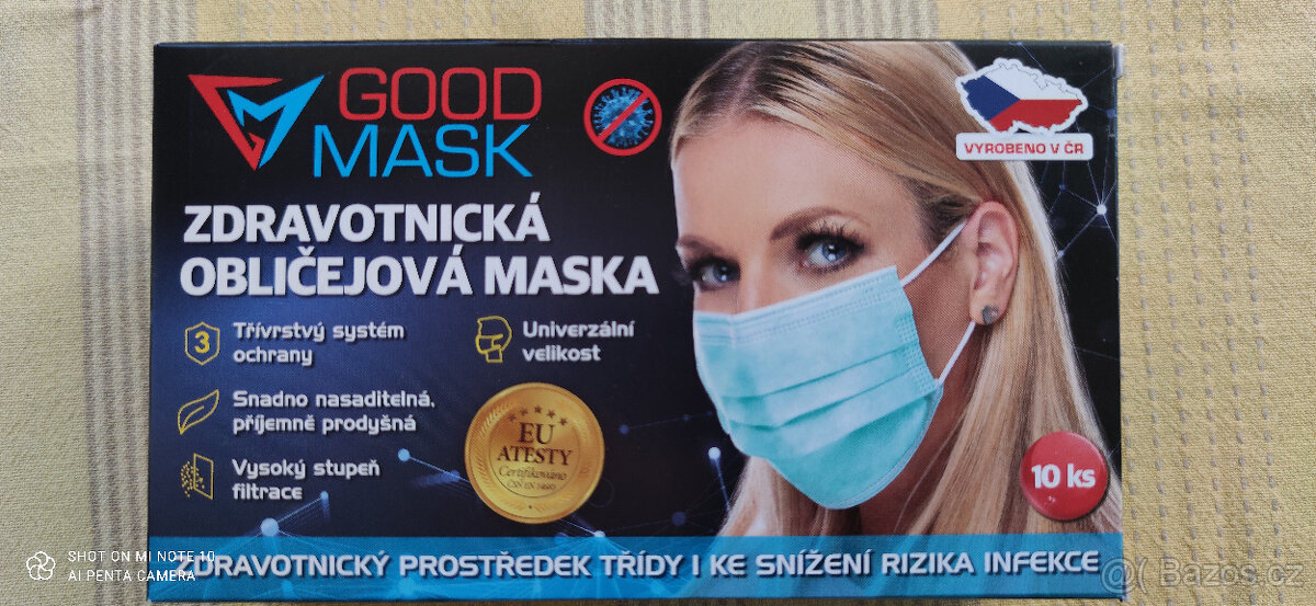 Obličejové roušky