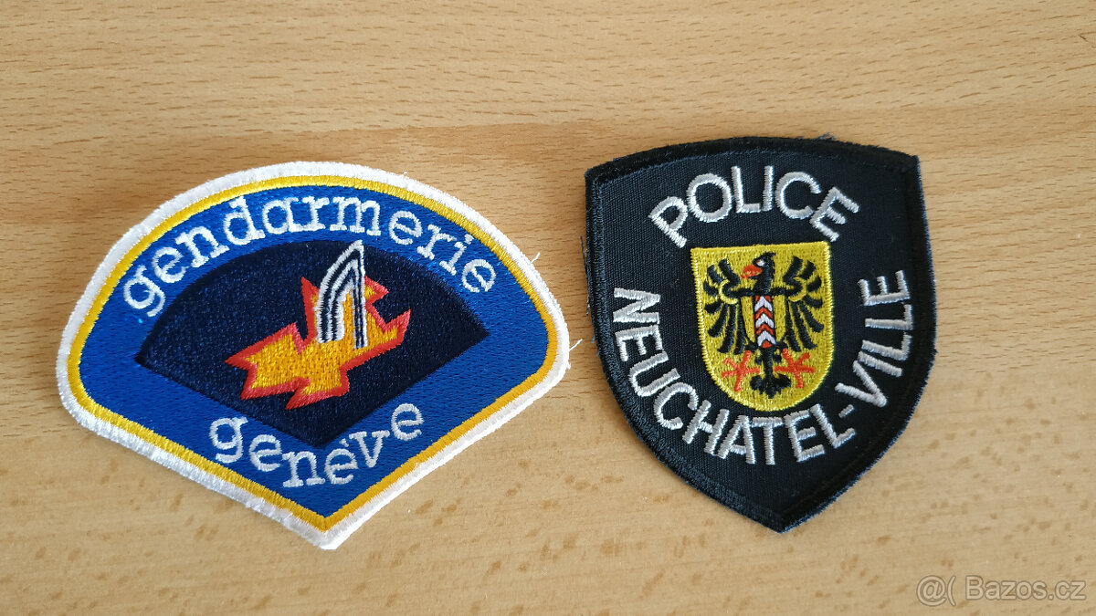 policejní nášivky
