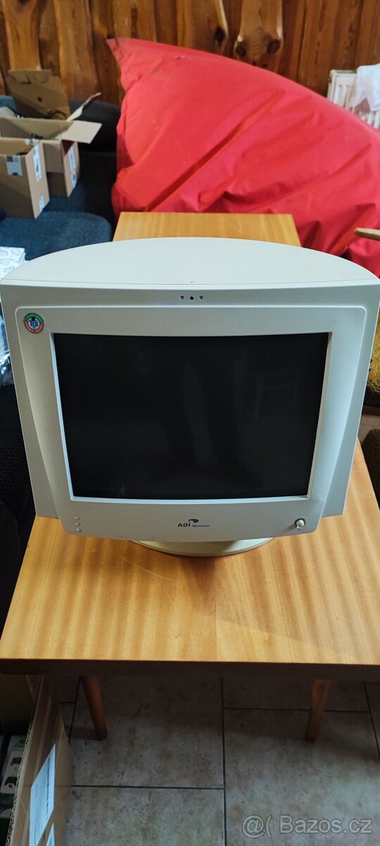 Retro monitor k PC, ADI Microscan, funkční