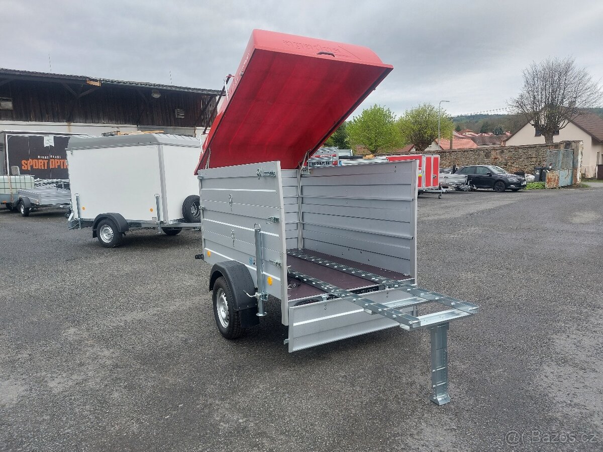 přívěsný vozík pro hasiče s držákem PS12