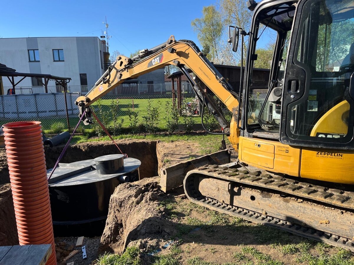 Stavební a výkopové práce