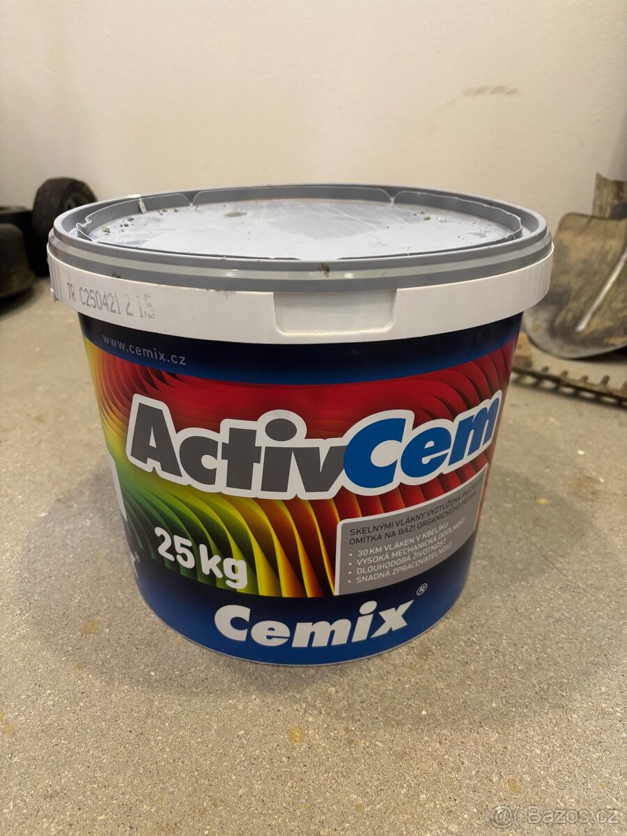 Omítka silikonová Cemix, activCem zatíraná 1,5mm