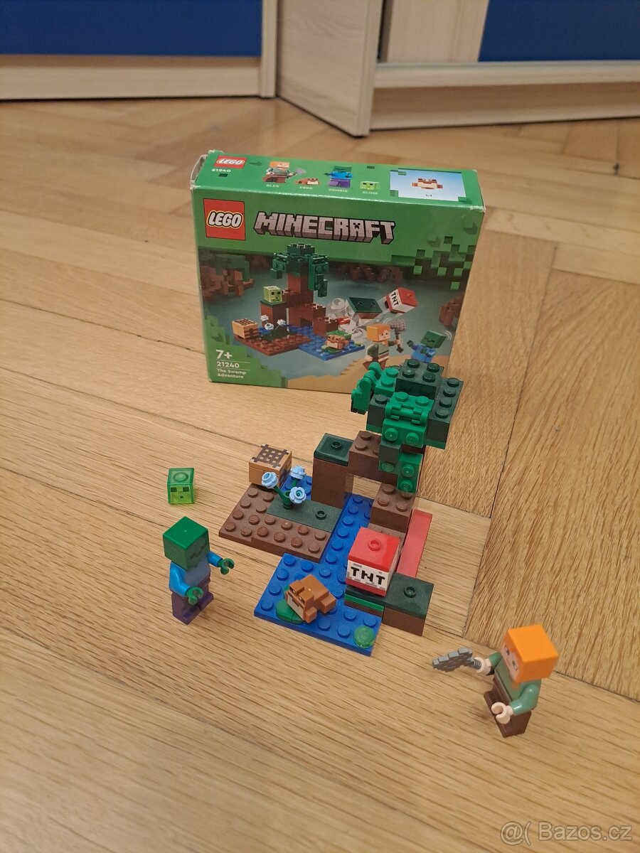 Lego Minecraft 21240 Dobrodružství v bažině