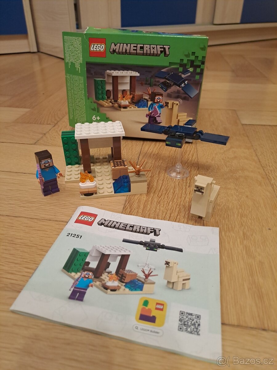 Lego Minecraft 21251 Stevova pouštní expedice