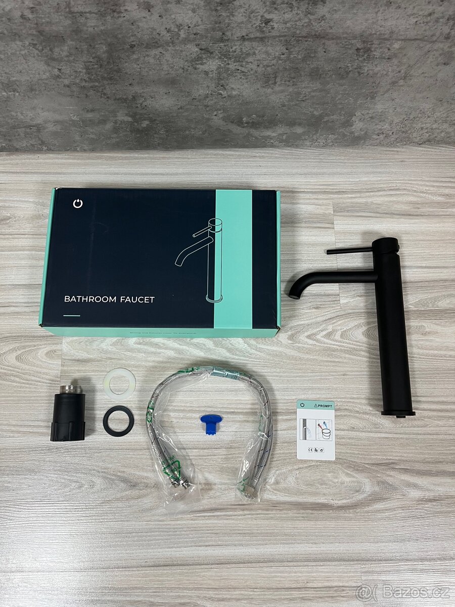 Umyvadlová baterie - černá (NOVÁ) - 28cm