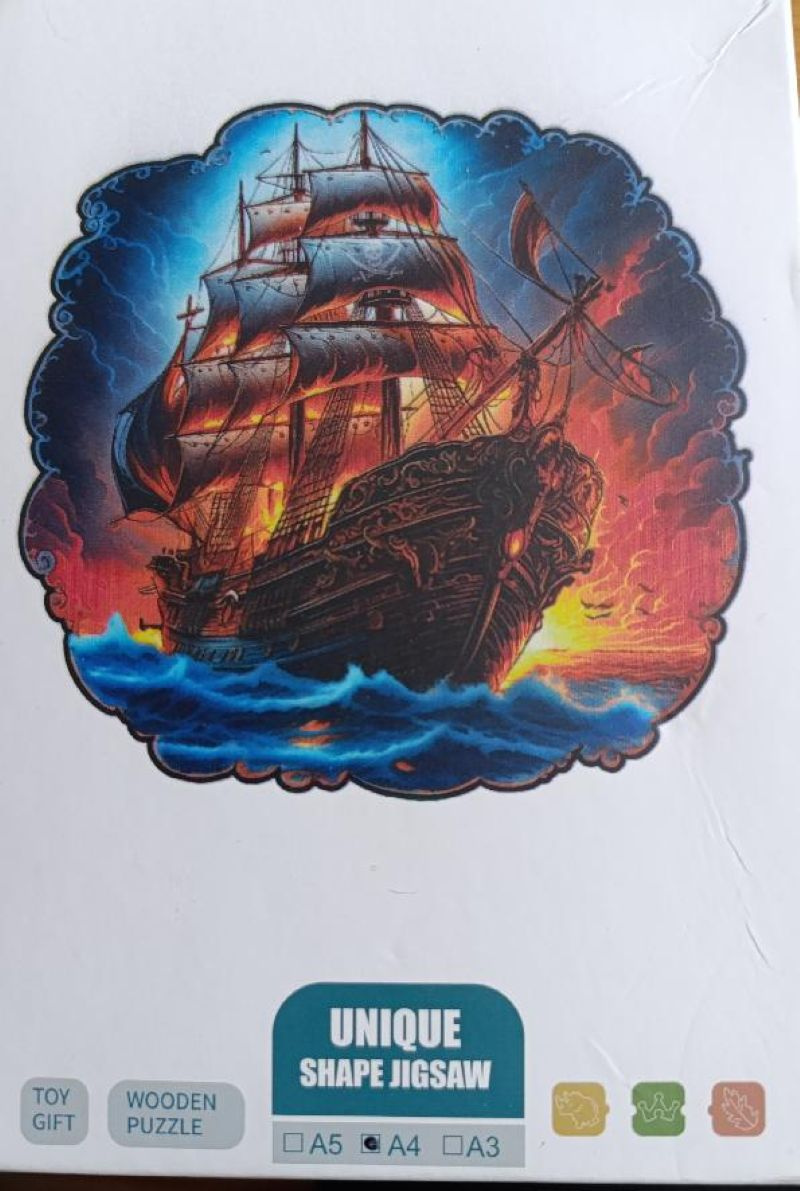 Kvalitní dřevěné puzzle (ČR výrobek)