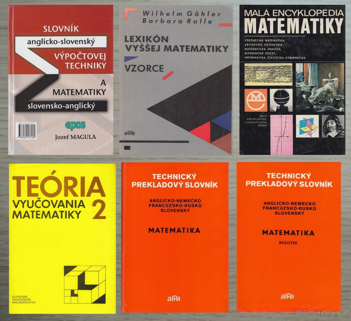 Matematika, vzorce, přehledy, příručky, pedagogika