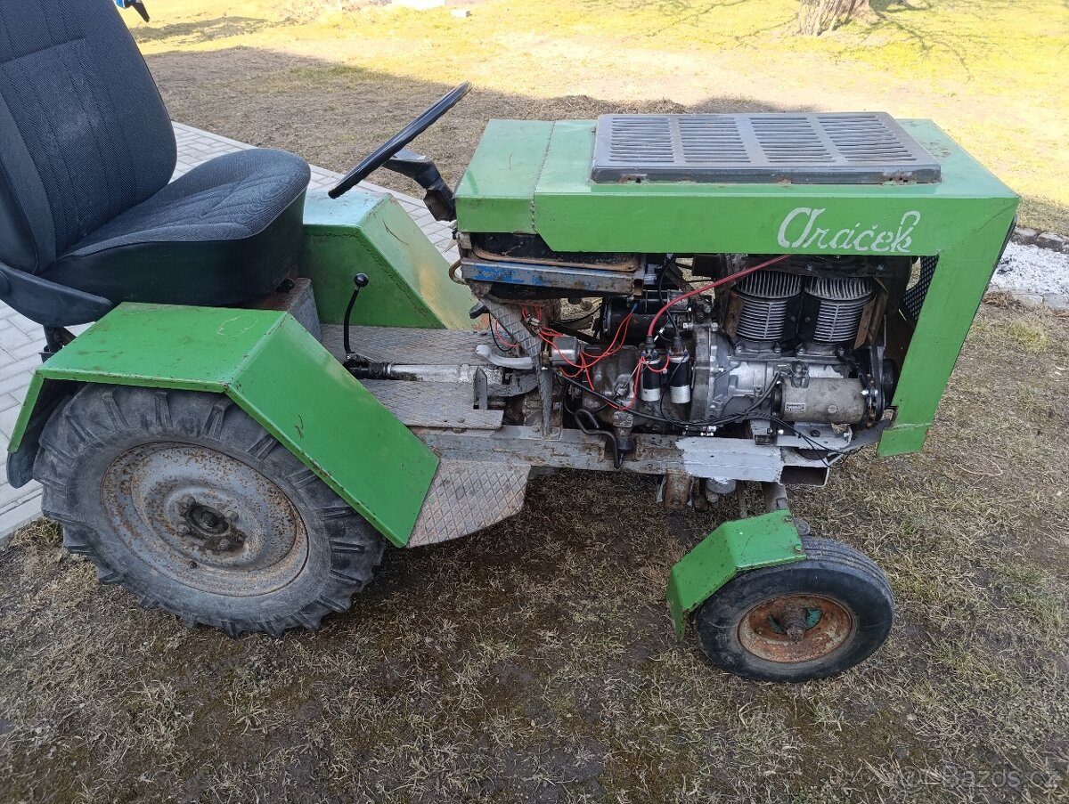 Prodám traktor domácí výroby