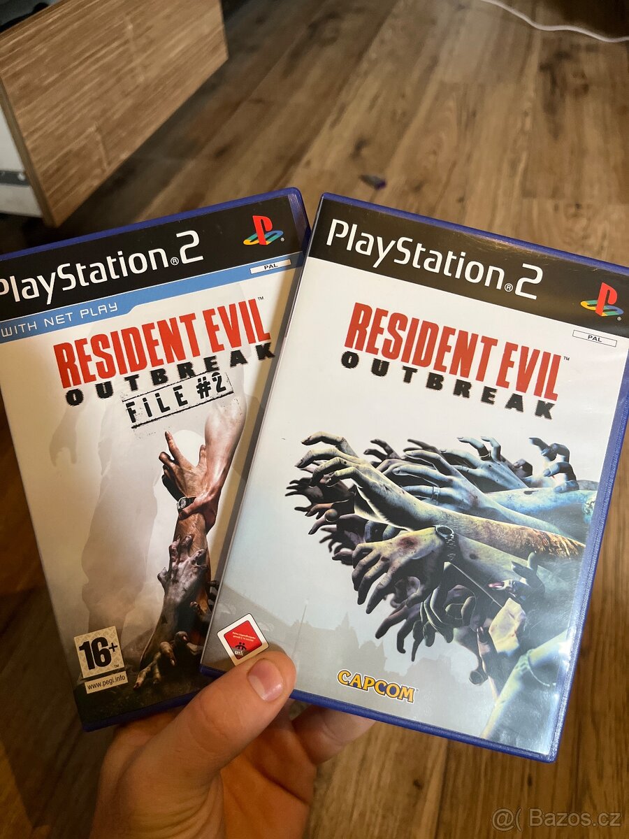 Resident evil outbreak(1,2)