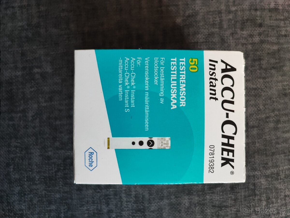 Testovací proužky Accu-Chek Instal
