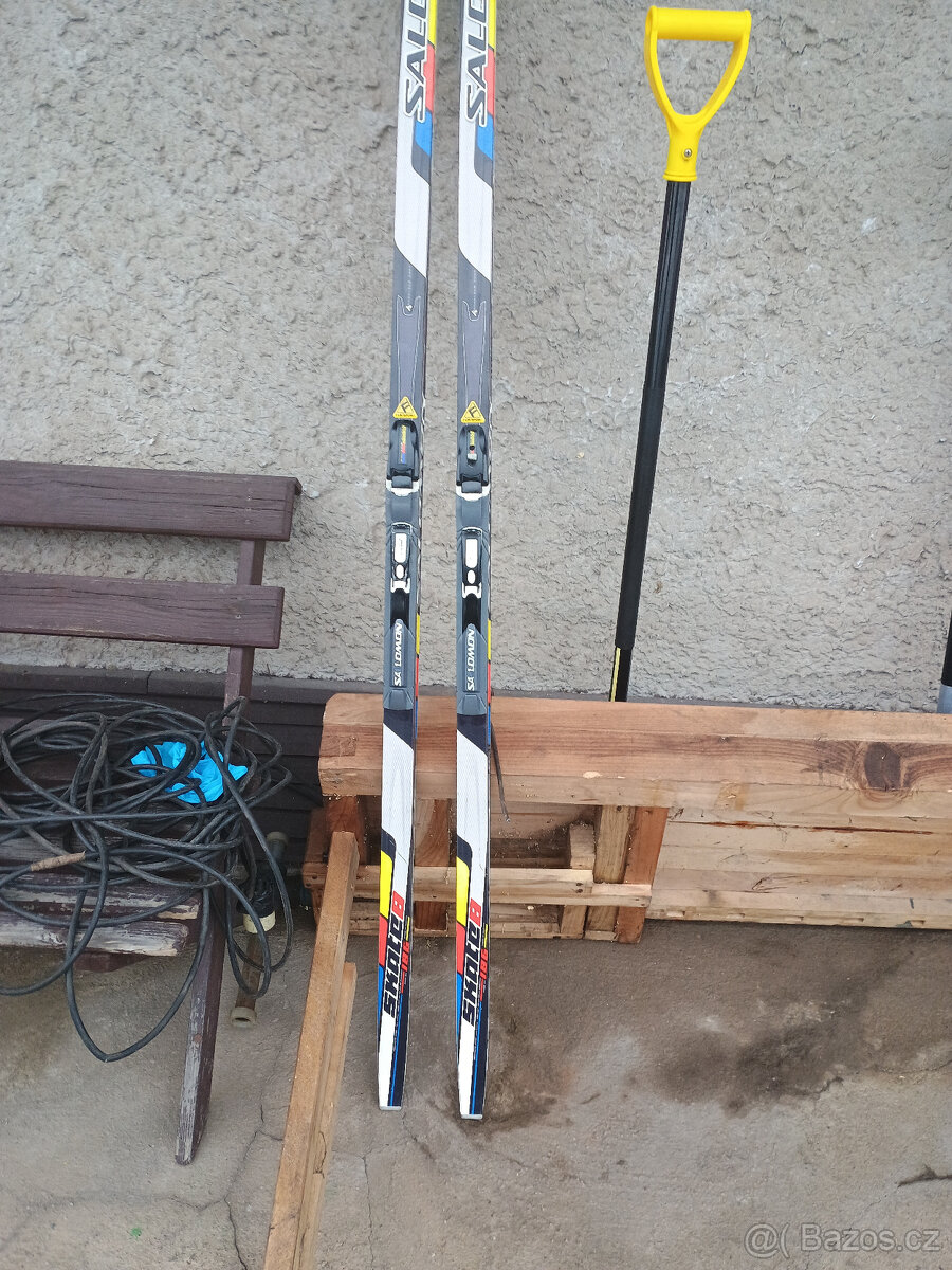 zánovní skatové Salomon 186cm s vázáním Salomon Pilot