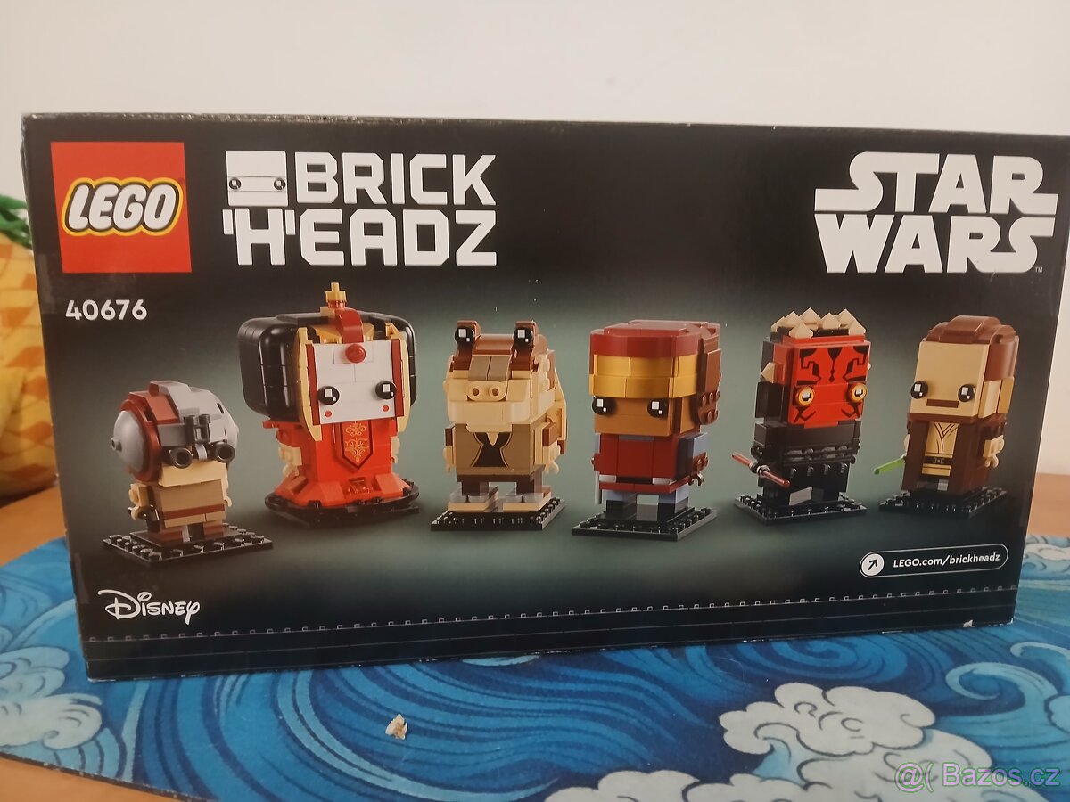 Lego star wars brick headz the phantom menace 40676