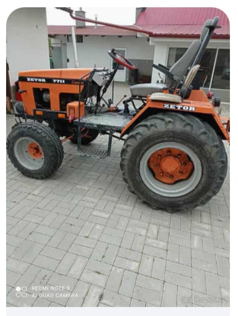 Malotraktor domácí výroby