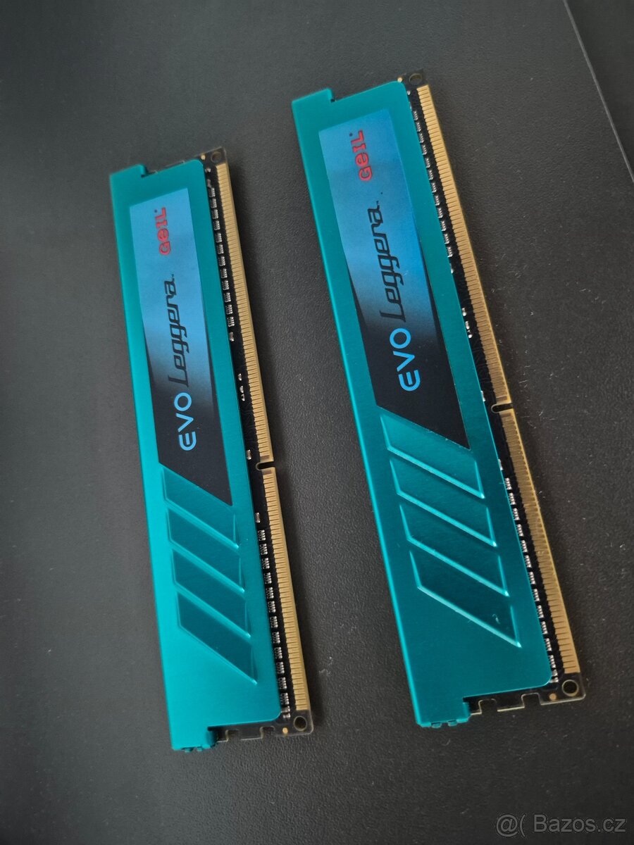 DDR 3, 2x4gb Geil 1866MHz CL9