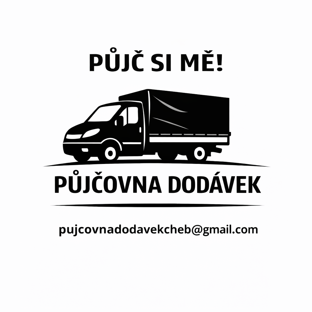Pronájem plachtové dodávky – Cheb a okolí