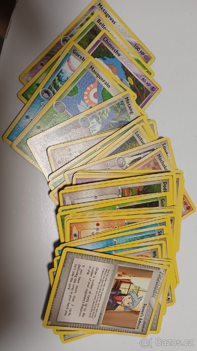 Pokémon TCG- EX Hidden legends (rok 2004).