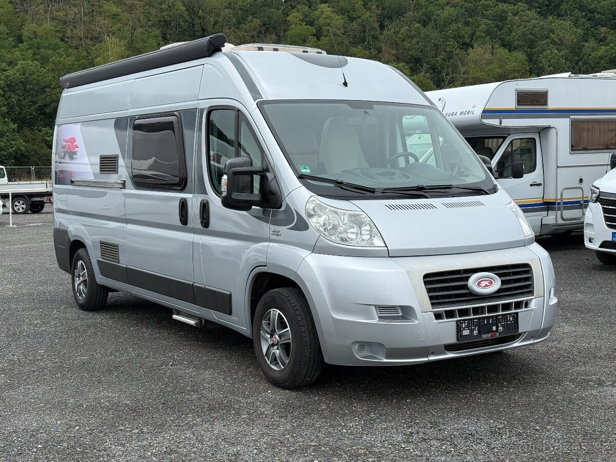 Obytné auto Laika Fiat Ducato, Webasto, markýza, držák kol