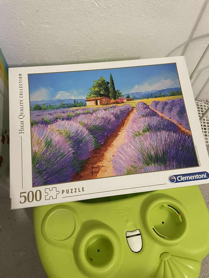 Puzzle Clementoni 500 dílků – levandule