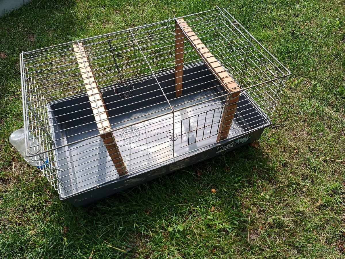 Prodám klec pro morčata atd. foto a text.