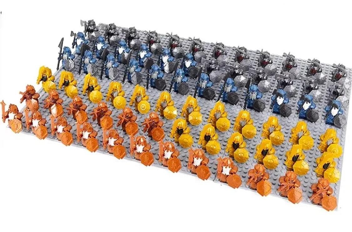 Sada 72 kusů figurek - Pán prstenů Armáda trpaslíků z Erebor