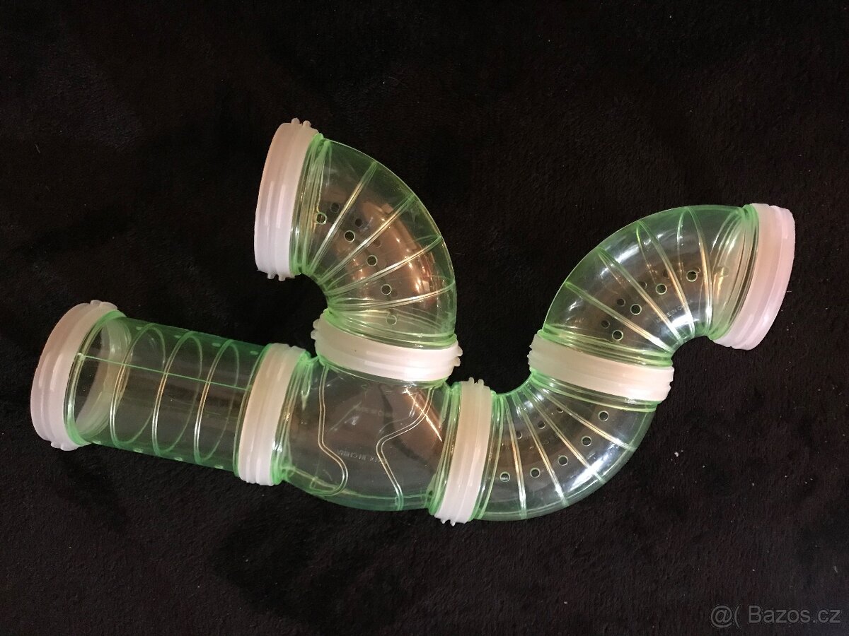 Sada 5 tunelů pro hraní křečků