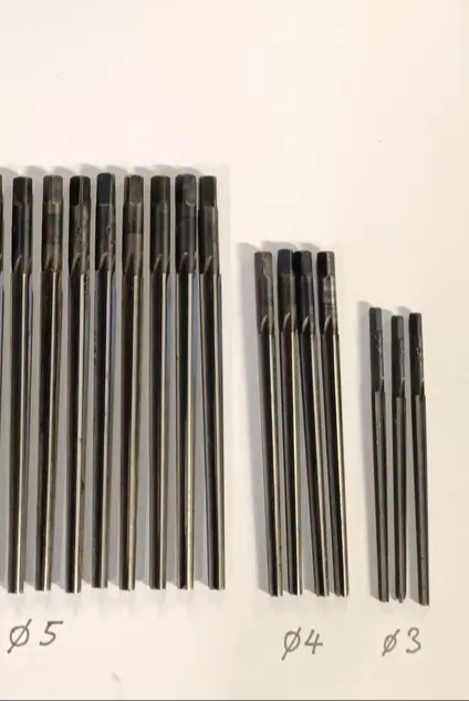 Ruční kuželové výstružníky 1469 průměr 3-5mm