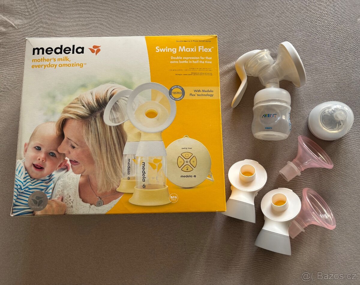 Odsavacka Medela + prislusenstvi