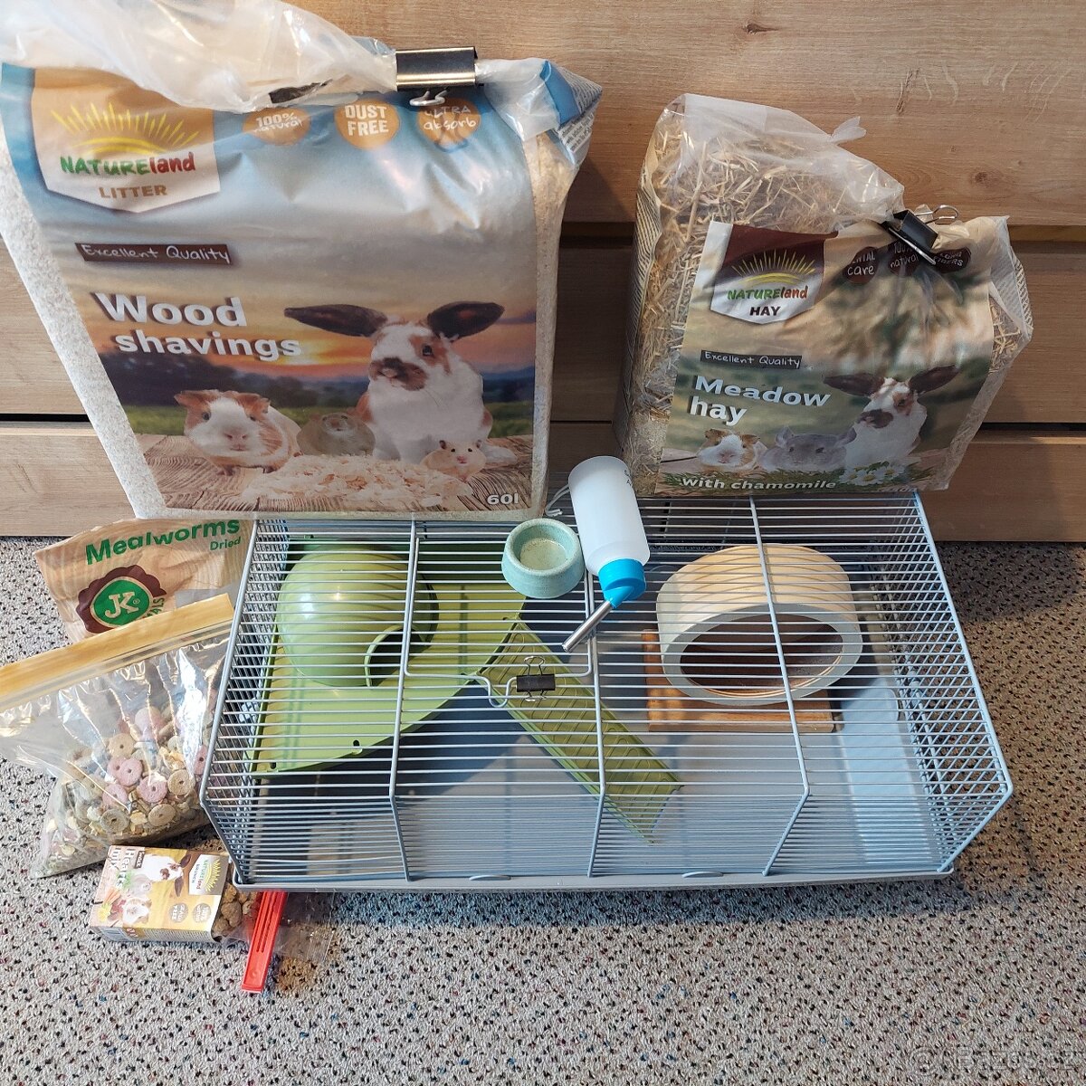 Vybavení pro malého křečka